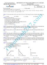 Đề thi khảo sát chất lượng khối 12 lần 2 năm 2015 môn thi Hoá Học - Mã đề thi 246